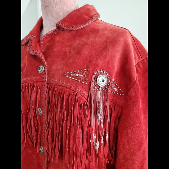 Scully Jackets & Coats Scully Suede Leather Rodeo Cowgirl Jacket